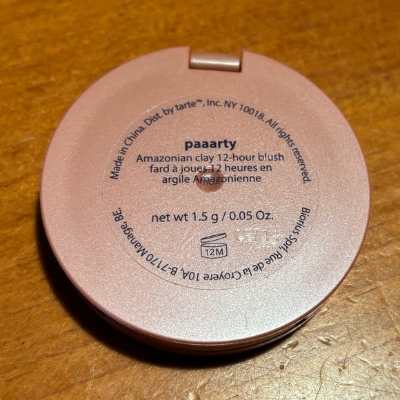 Tarte Amazonian Clay 12-Hour Blush Paarty - Picture 8 of 11